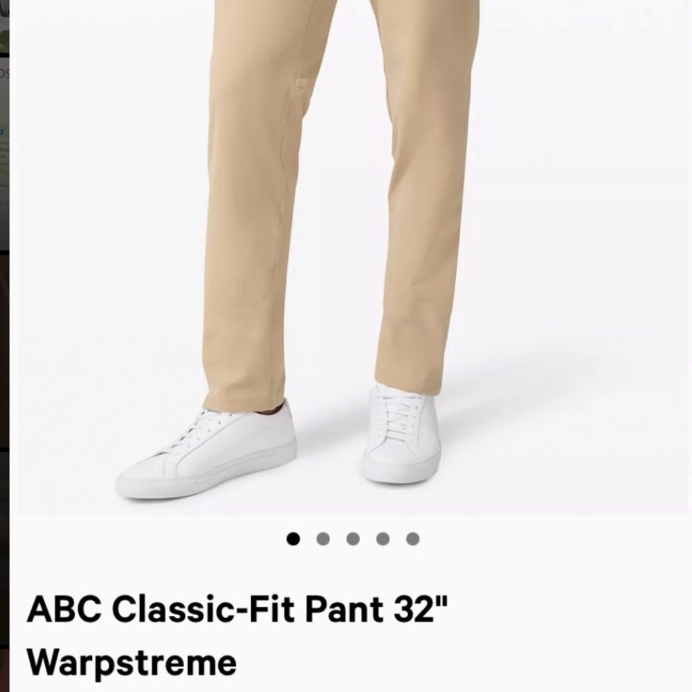 Men’s Lululemon ABC Pants- Classic Fit